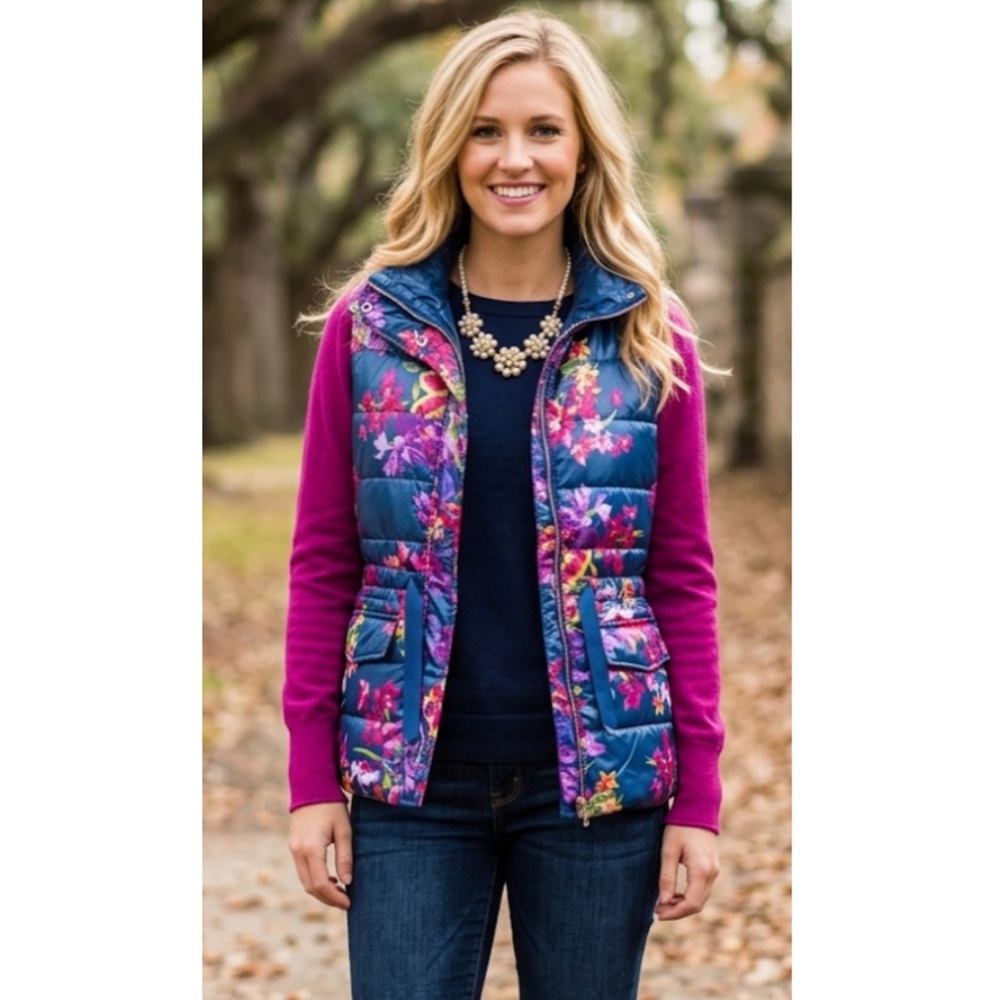 Tommy Bahama Floria Estefan Floral Vest
